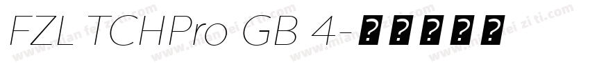 FZL TCHPro GB 4字体转换